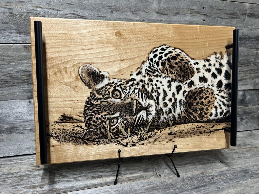 Baby Leopard Charcuterie & Serving Tray