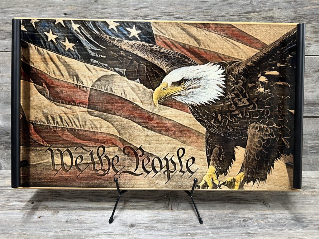 "We the People" Charcuterie Board & Serving Tray