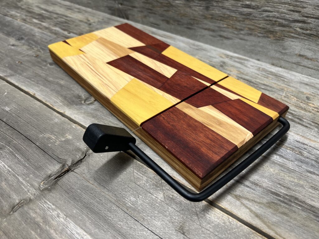 Mosaic Multi-wood Cheese Slicer