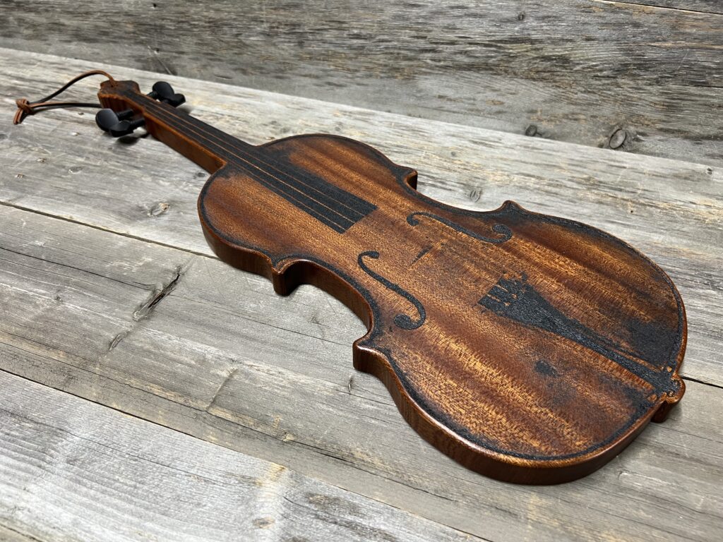 Mozart Violin Charcuterie Board