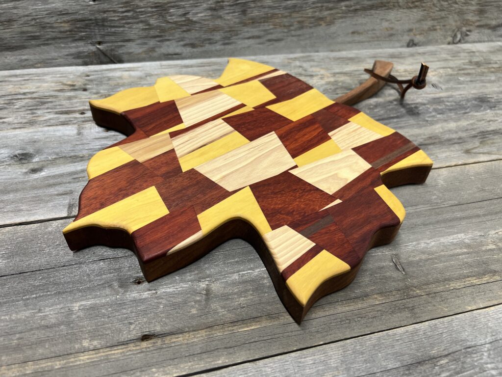 Maple Leaf Charcuterie Board