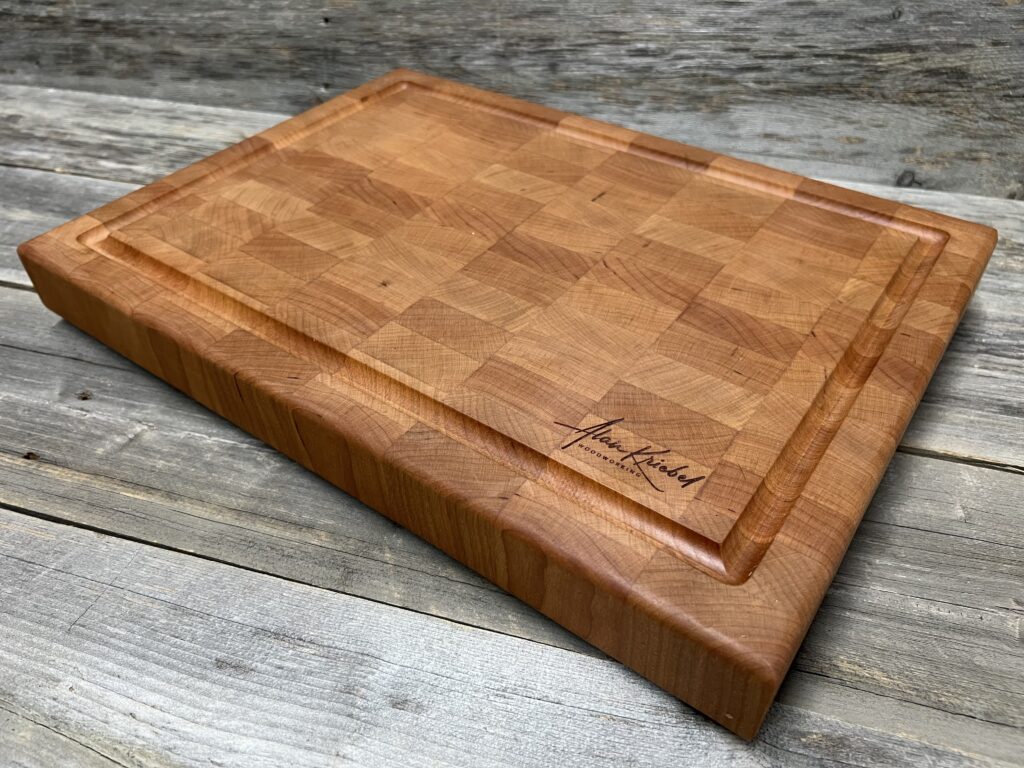 Cherry End Grain Cutting Board