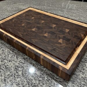 Walnut & Maple End Grain Cutting Board
