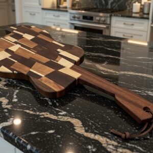 Handcrafted Guitar Shaped Charcuterie/Cutting Board #004