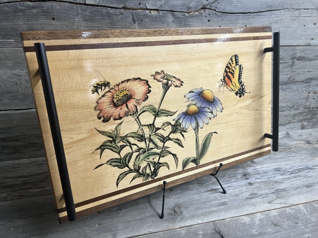 Garden Charcuterie Board & Serving Tray