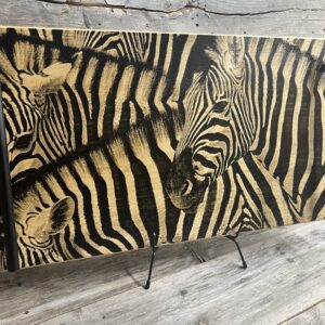Zebra Charcuterie Board & Serving Tray