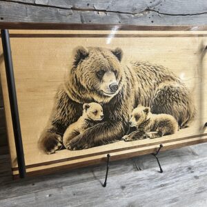 Grizzly Charcuterie Board & Serving Tray