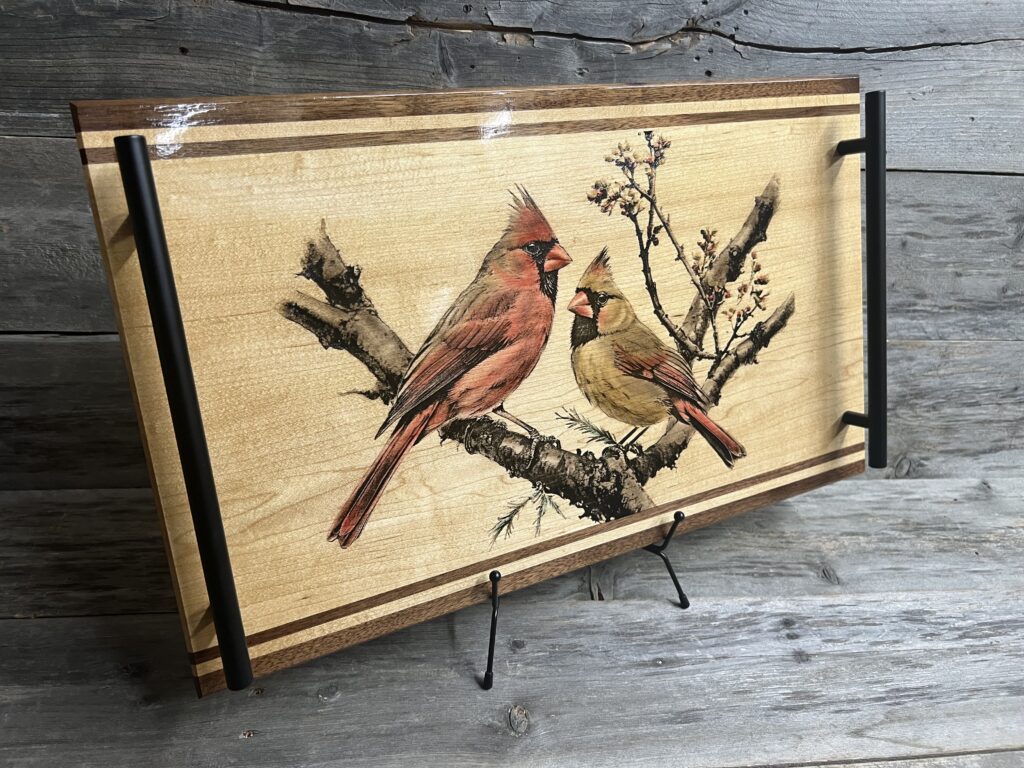 Cardinal Harmony Charcuterie Board & Serving Tray