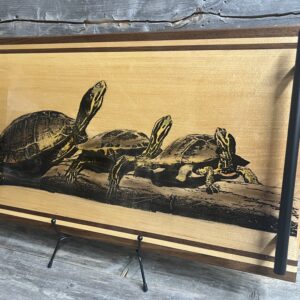 Painted Turtle Charcuterie Board & Serving Tray