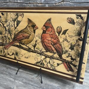 Cardinal Duet Charcuterie Board & Serving Tray