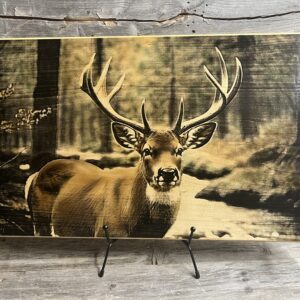 Whitetail Buck Charcuterie Board & Serving Tray